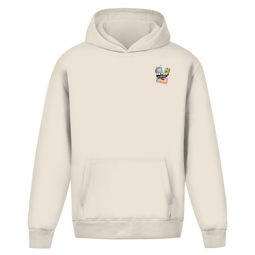 Hoodie ohne Kordel - Retro