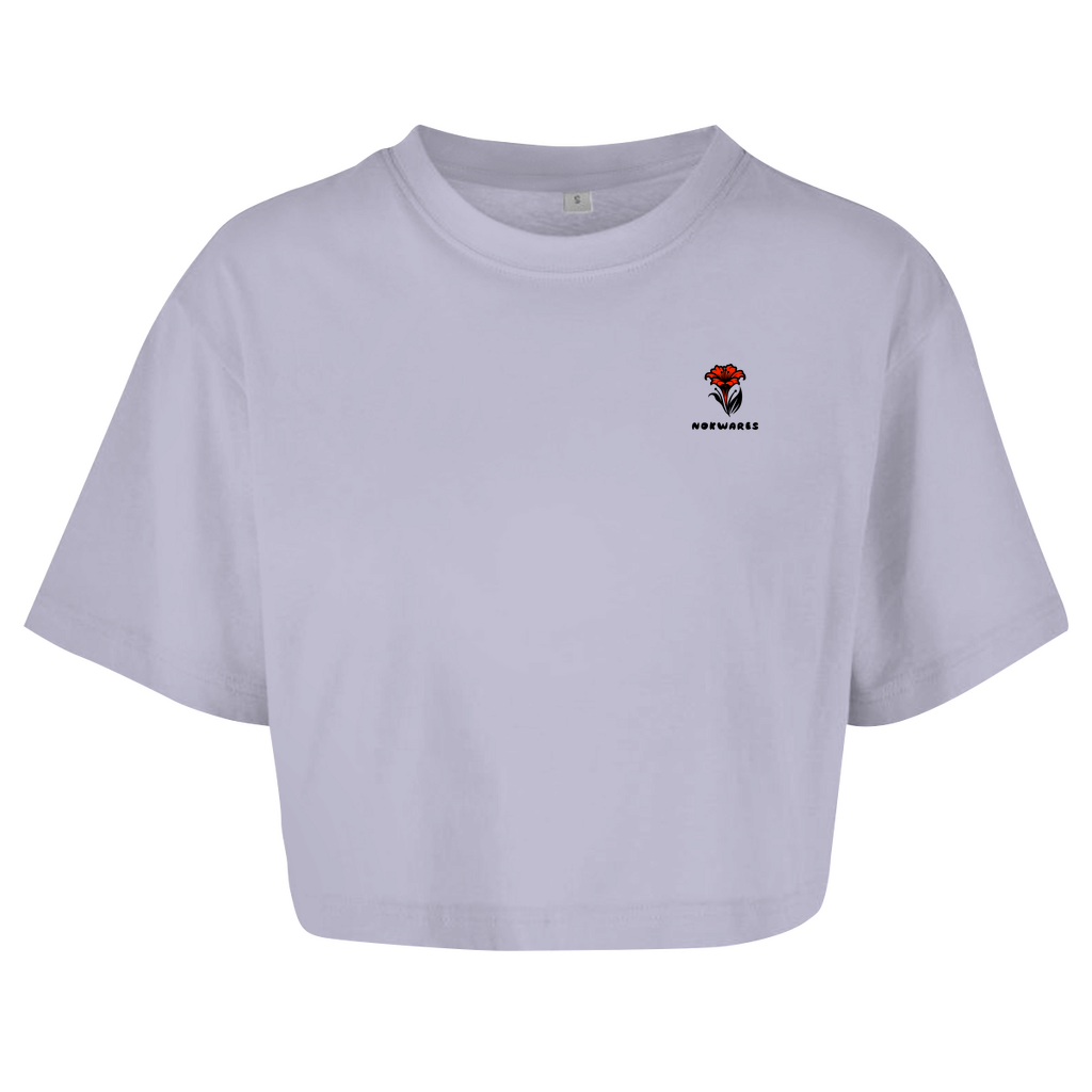 Crop Top Oversize - Flower