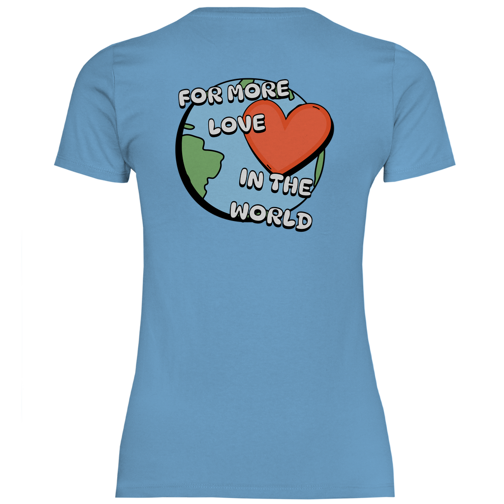 T-Shirt Damen - World
