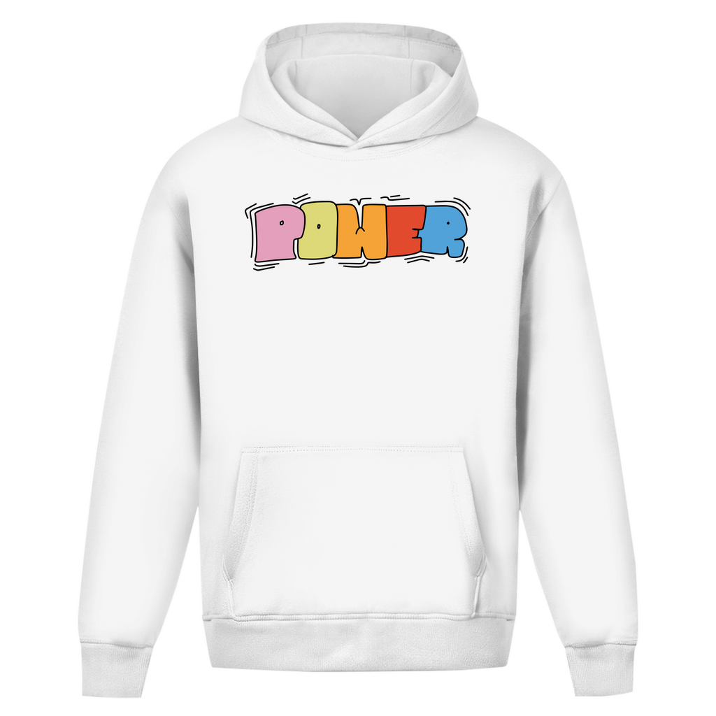 Hoodie ohne Kordel - Power