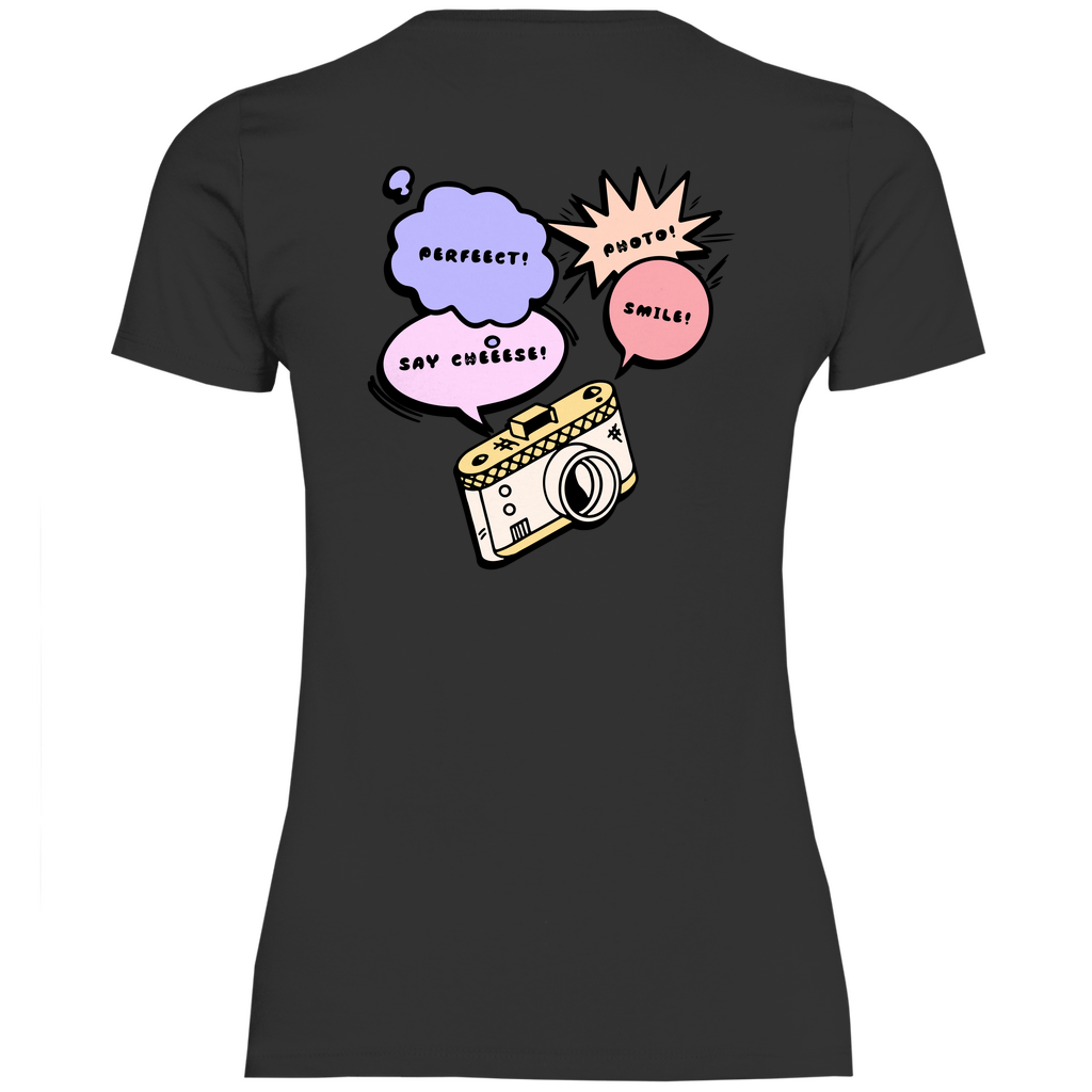 T-Shirt Damen - Camera
