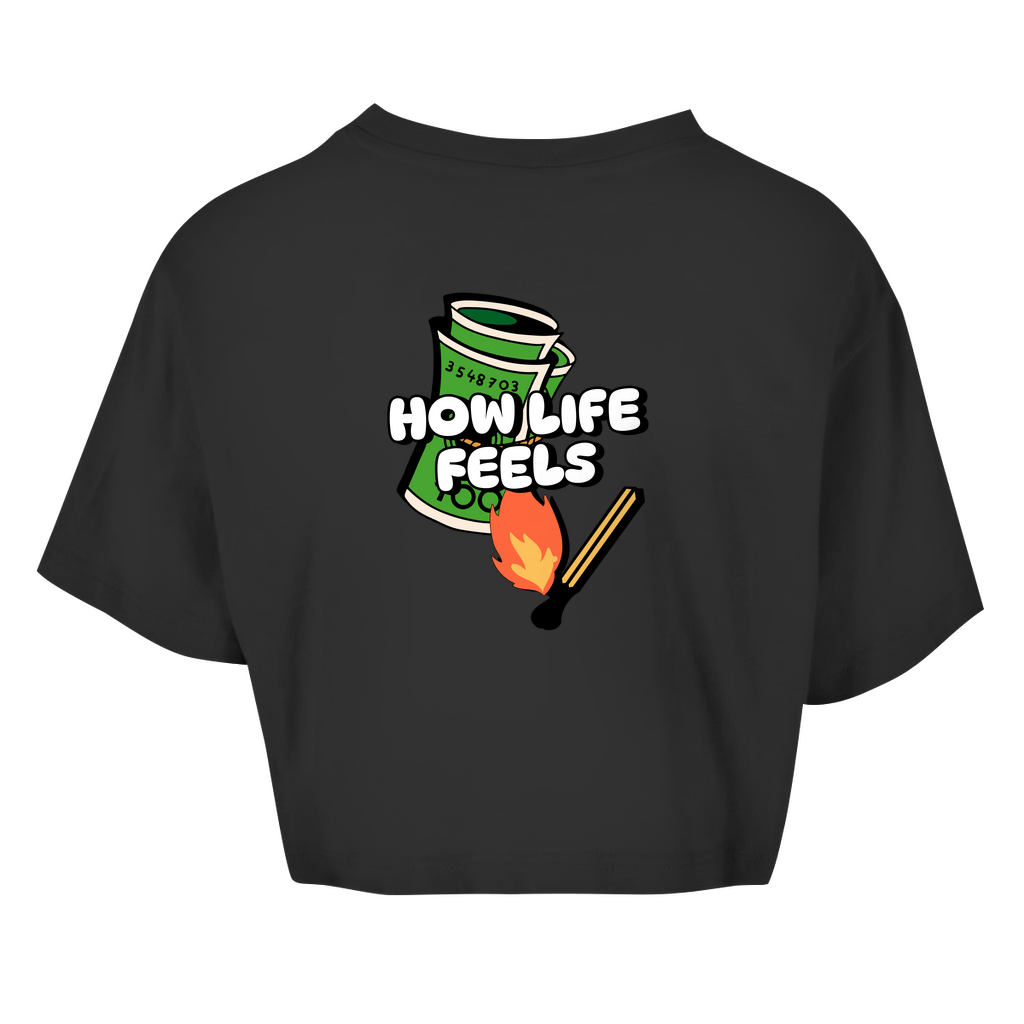 Crop Top Oversize - Money