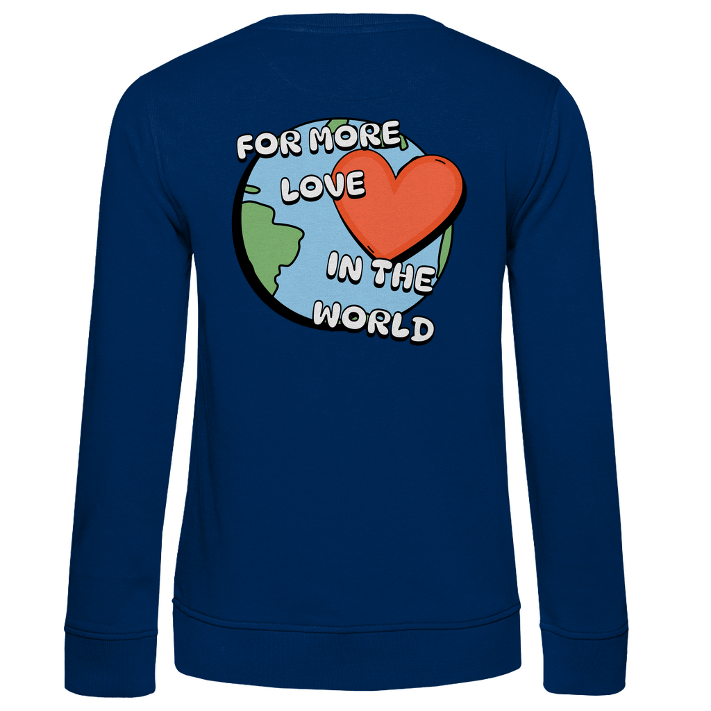 Sweatshirt Damen - World