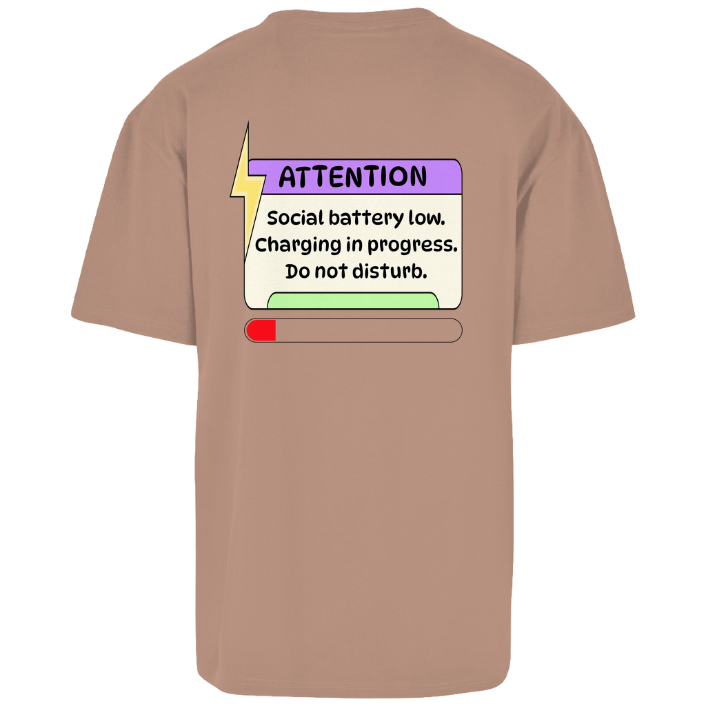 T-Shirt Oversize - Attention