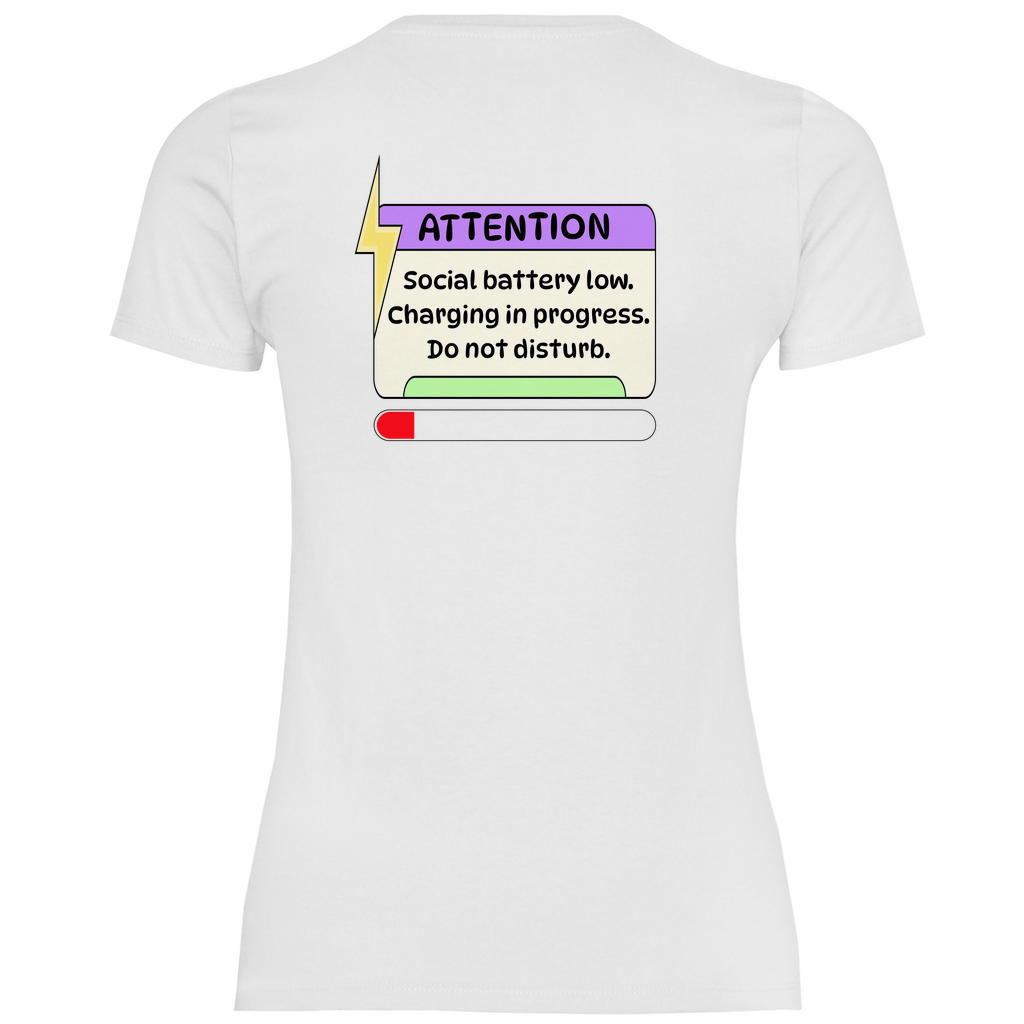 T-Shirt Damen - Attention