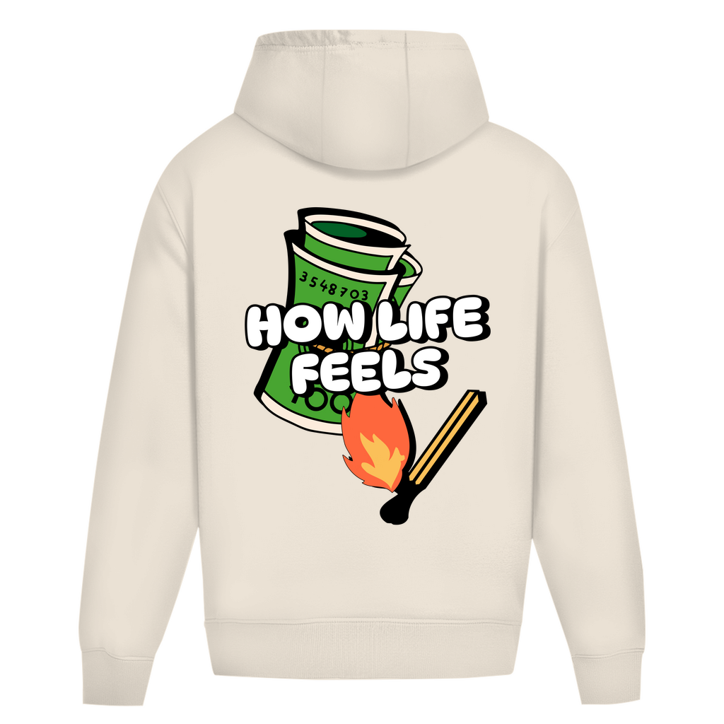 Hoodie ohne Kordel - Money