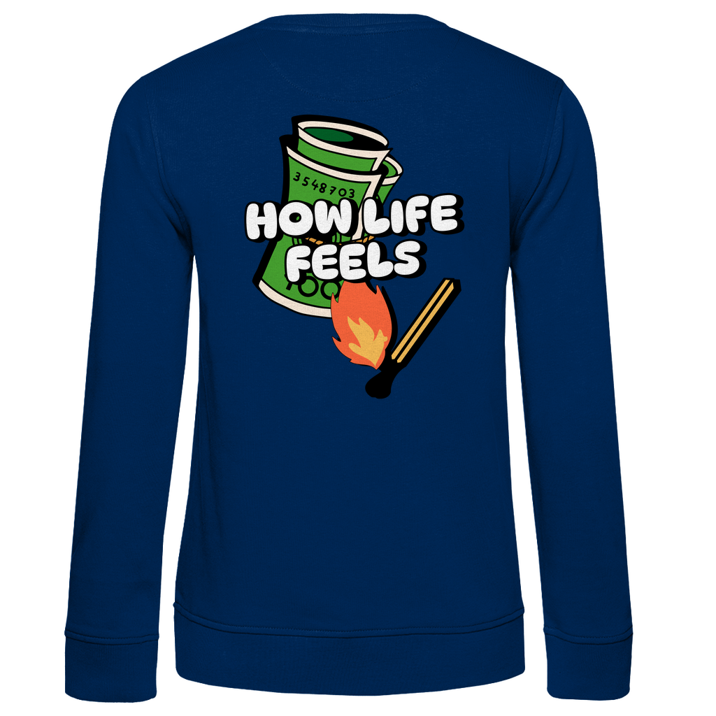 Sweatshirt Damen - Money