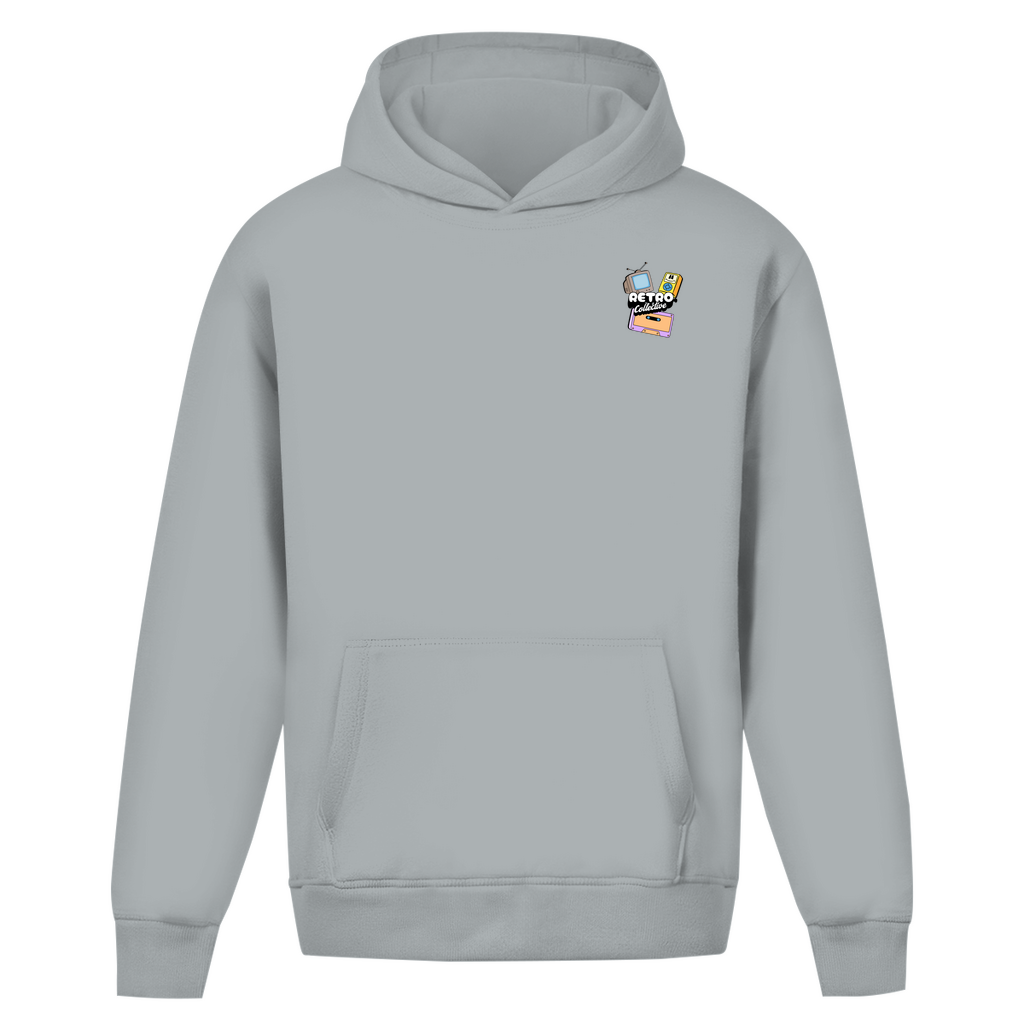 Hoodie ohne Kordel - Retro