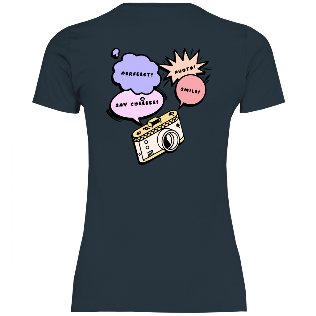 T-Shirt Damen - Camera