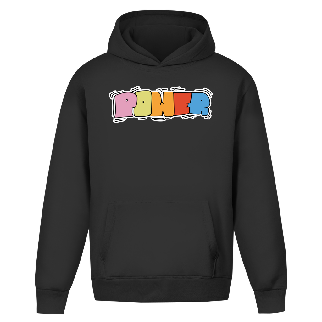 Hoodie ohne Kordel - Power