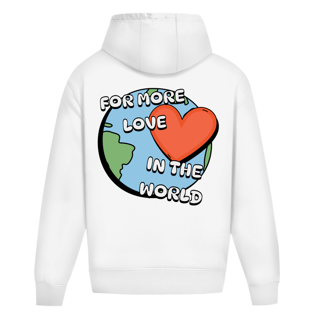Hoodie ohne Kordel - World