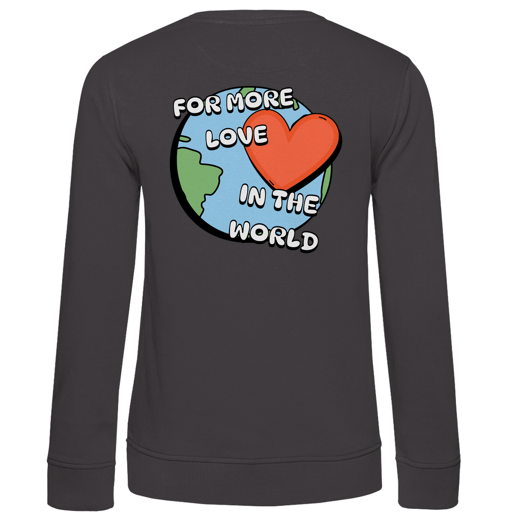 Sweatshirt Damen - World