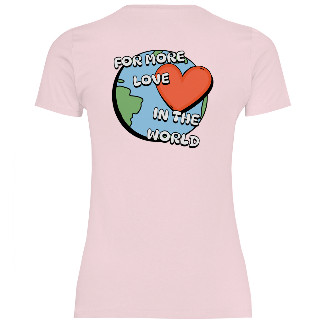 T-Shirt Damen - World