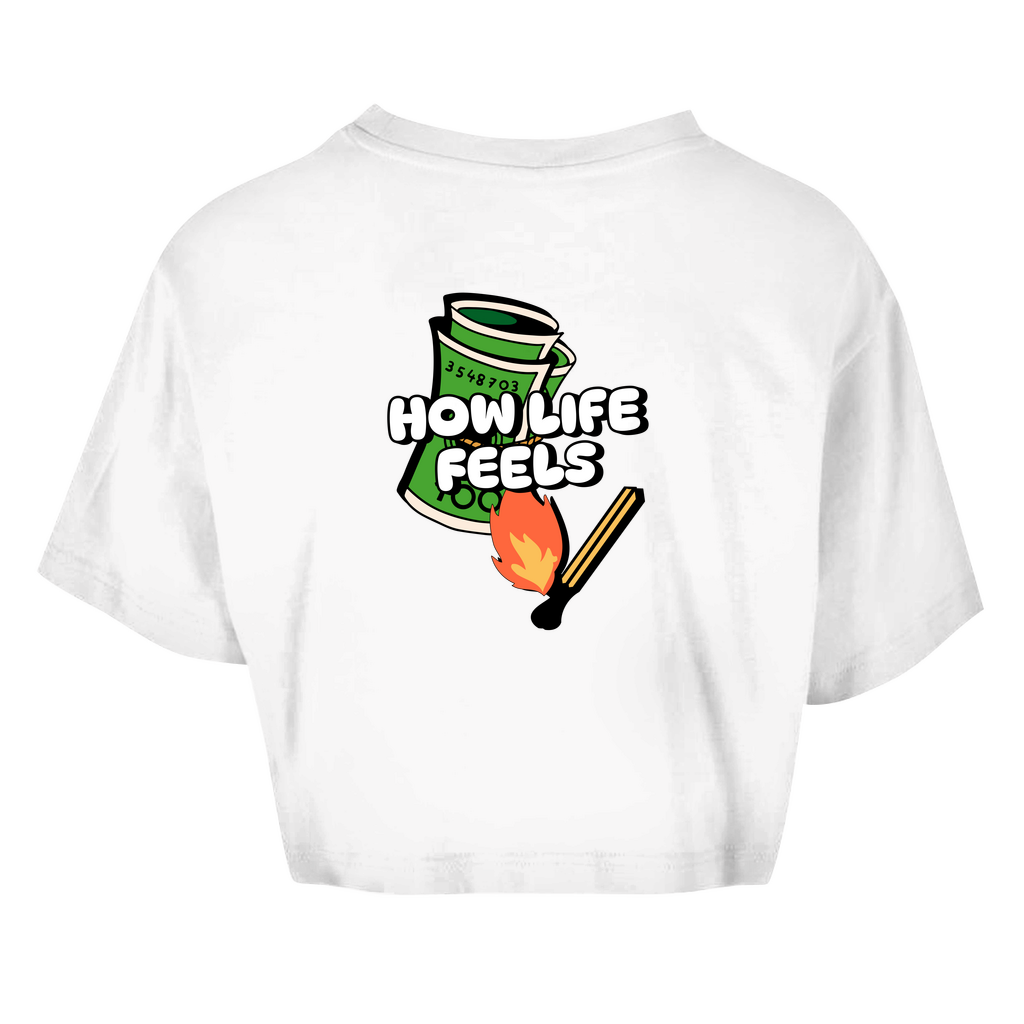 Crop Top Oversize - Money