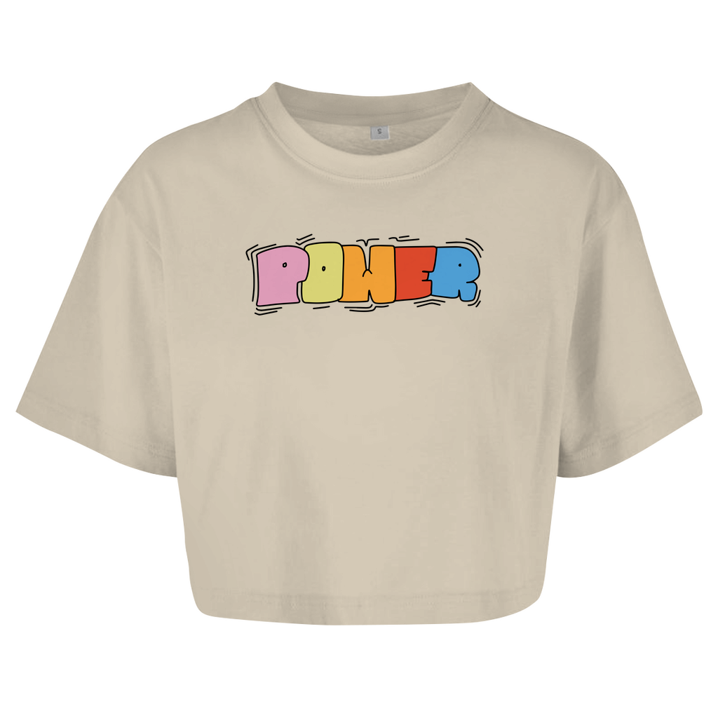 Crop Top Oversize - Power