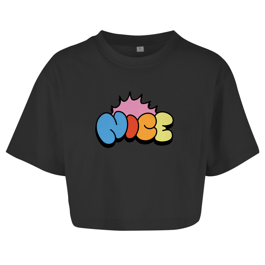 Crop Top Oversize - Nice