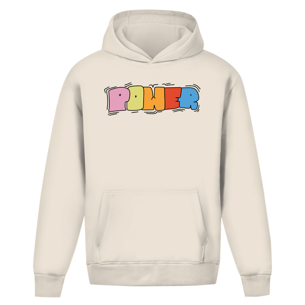 Hoodie ohne Kordel - Power