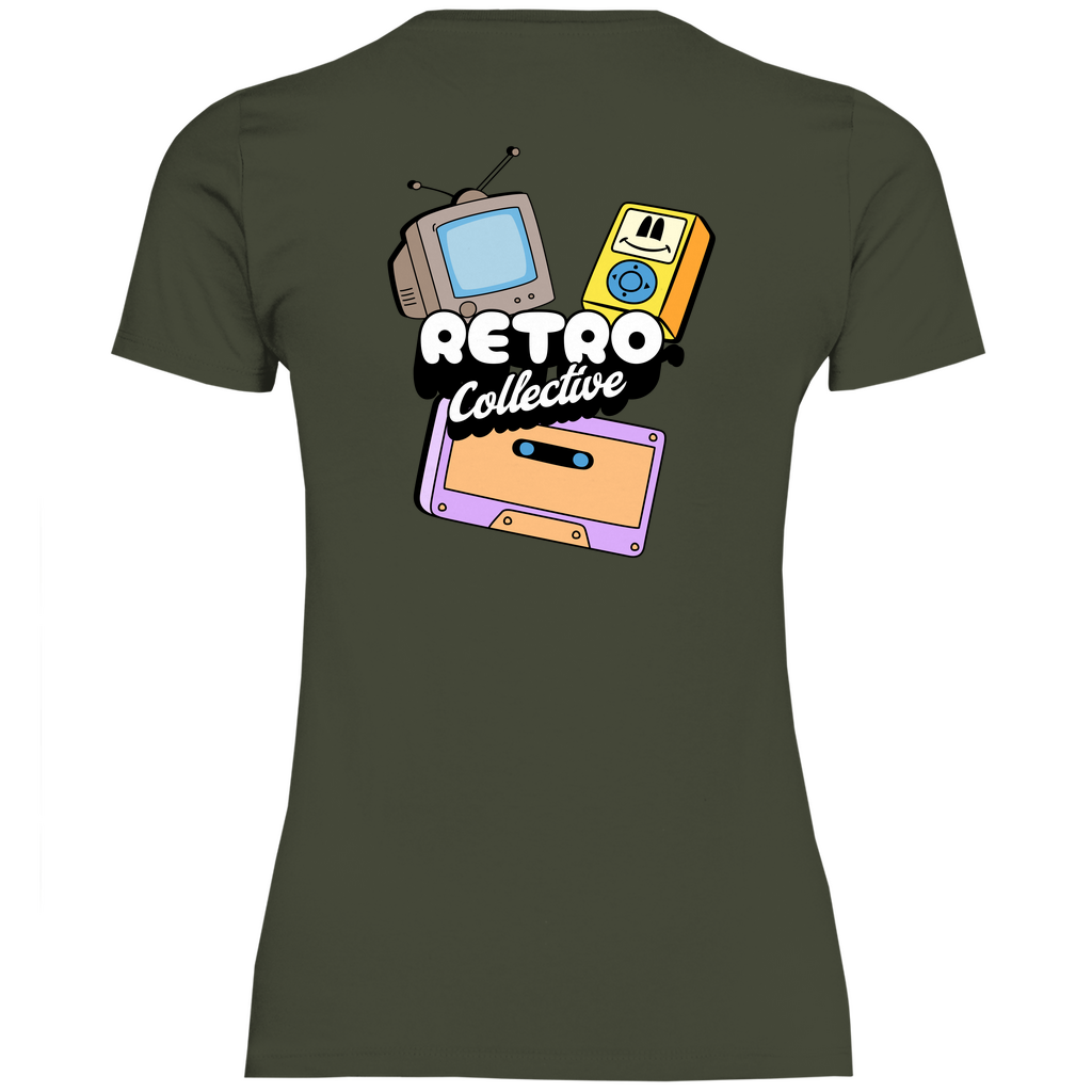 T-Shirt Damen - Retro