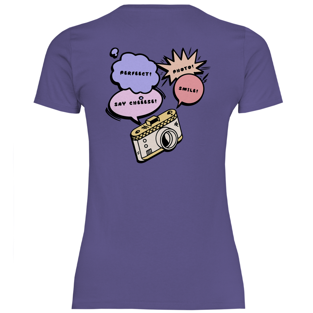 T-Shirt Damen - Camera