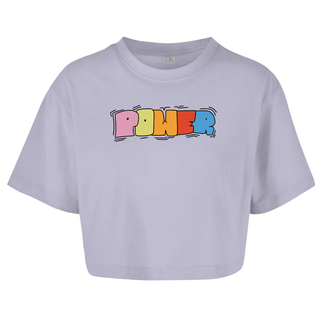 Crop Top Oversize - Power