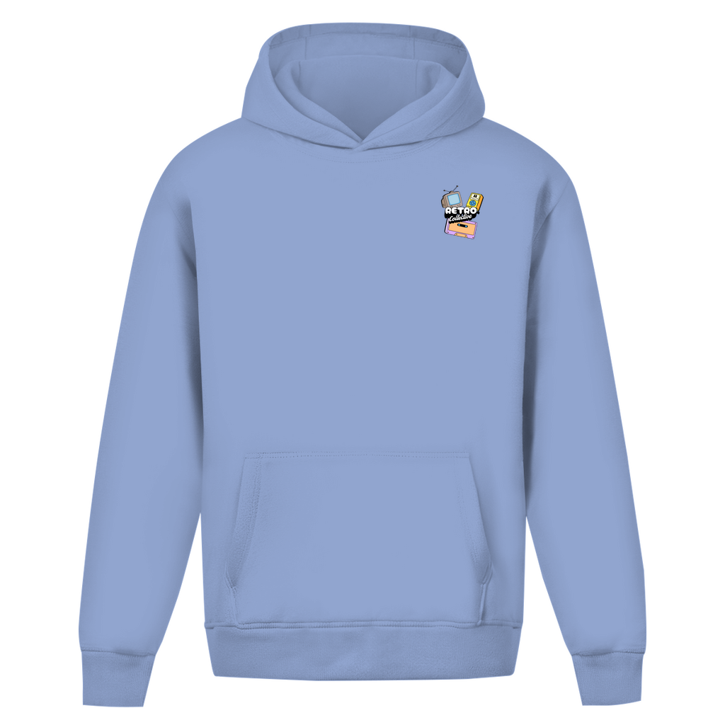 Hoodie ohne Kordel - Retro