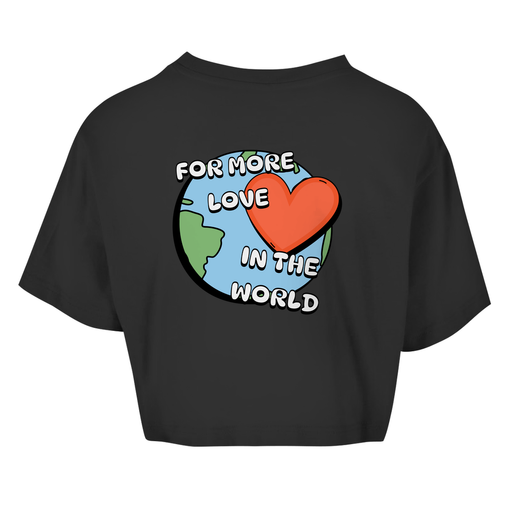 Crop Top Oversize - World