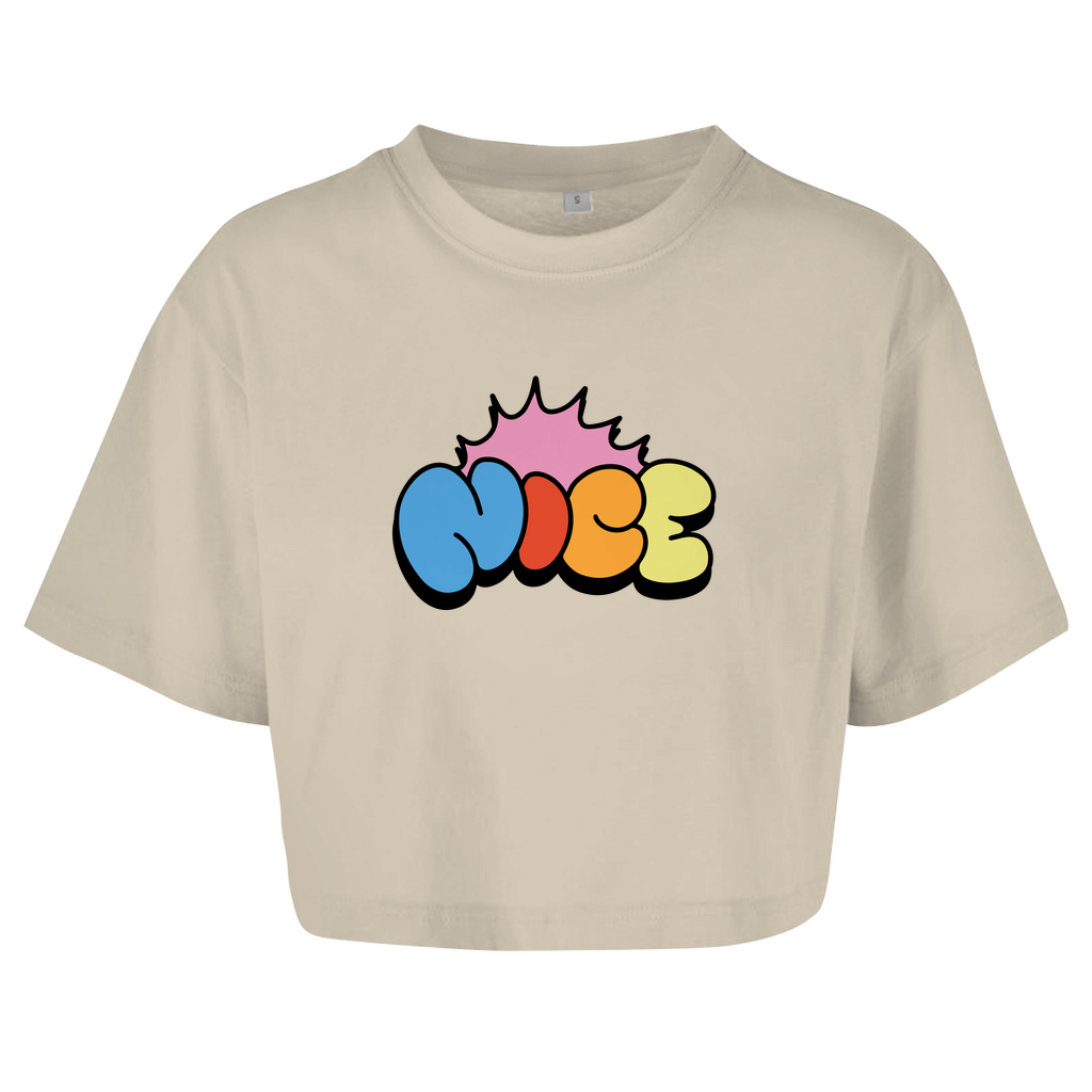 Crop Top Oversize - Nice