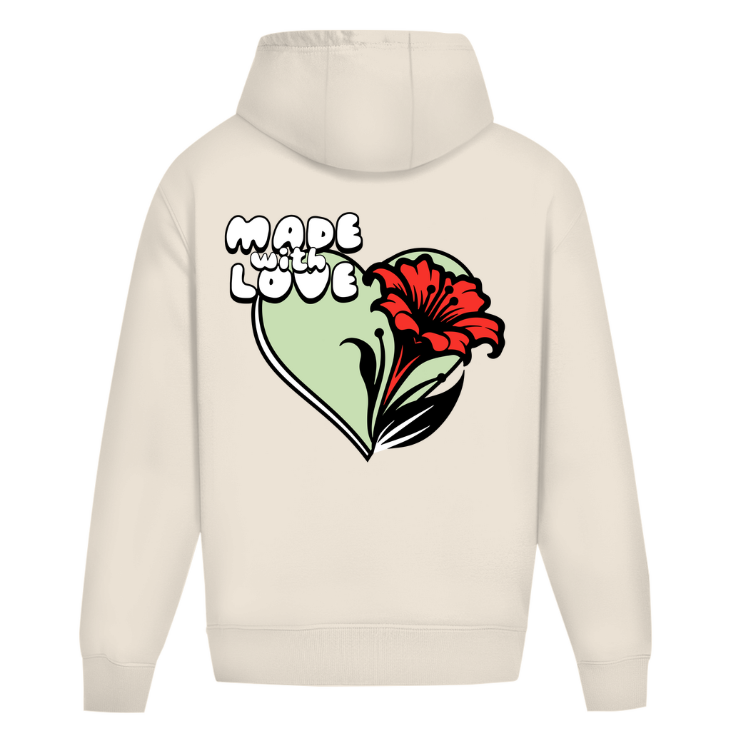 Hoodie ohne Kordel - Flower