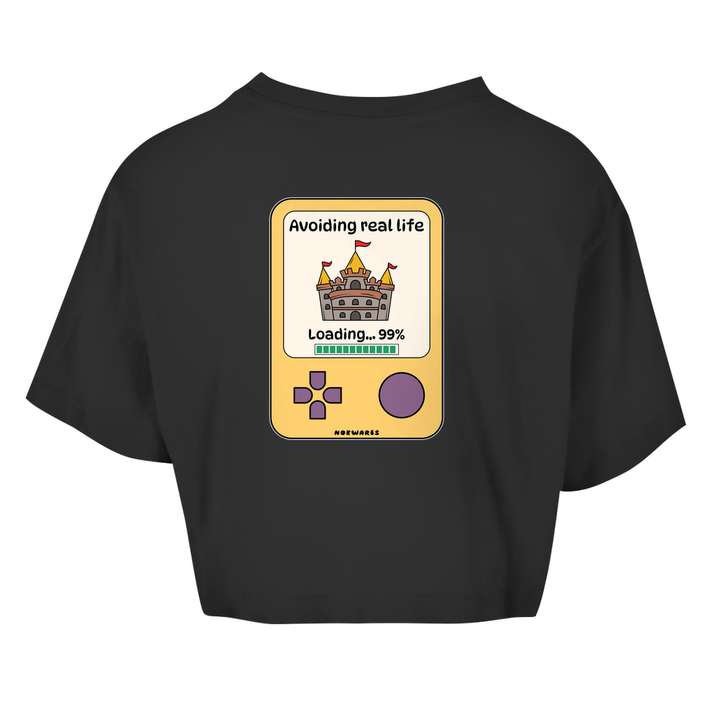 Crop Top Oversize - Avoiding