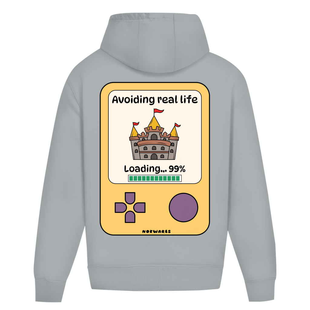 Hoodie ohne Kordel - Avoiding