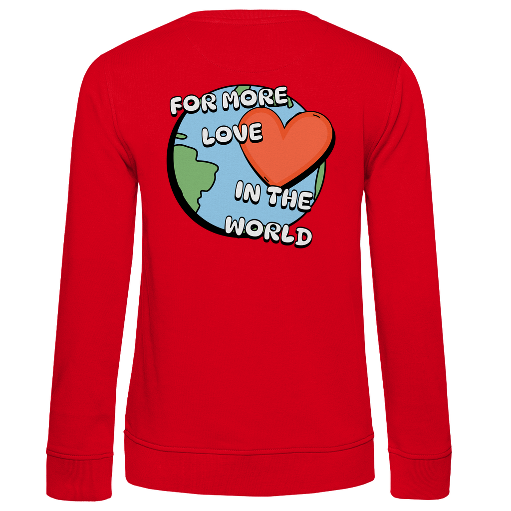 Sweatshirt Damen - World