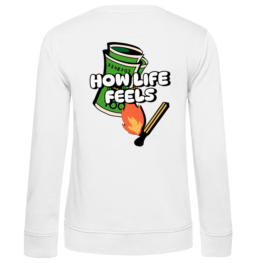 Sweatshirt Damen - Money