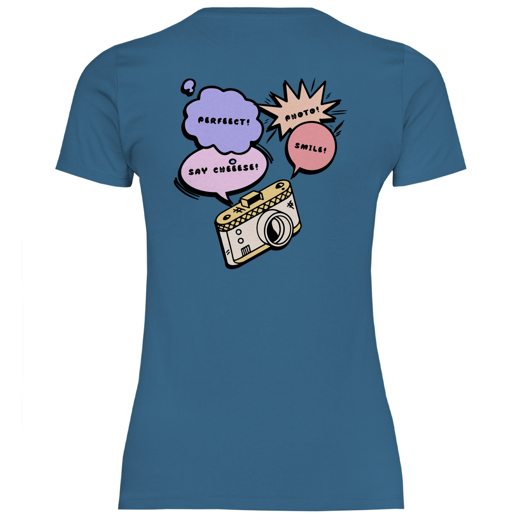 T-Shirt Damen - Camera