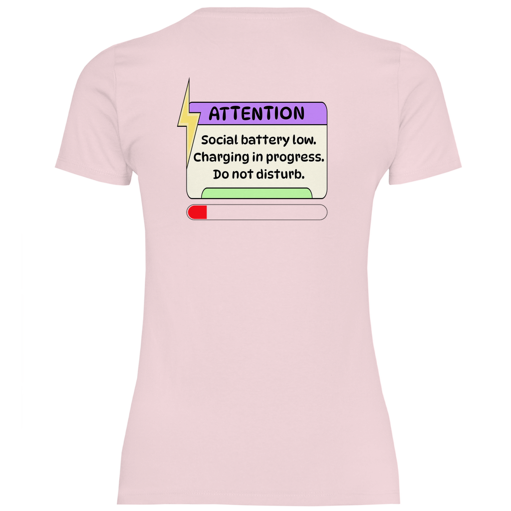 T-Shirt Damen - Attention