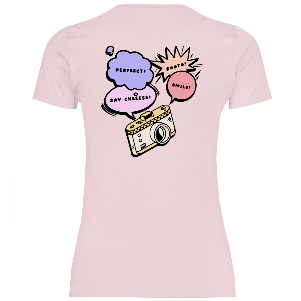 T-Shirt Damen - Camera