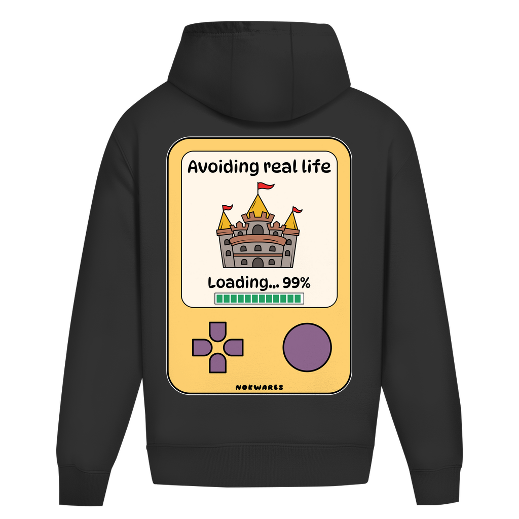 Hoodie ohne Kordel - Avoiding