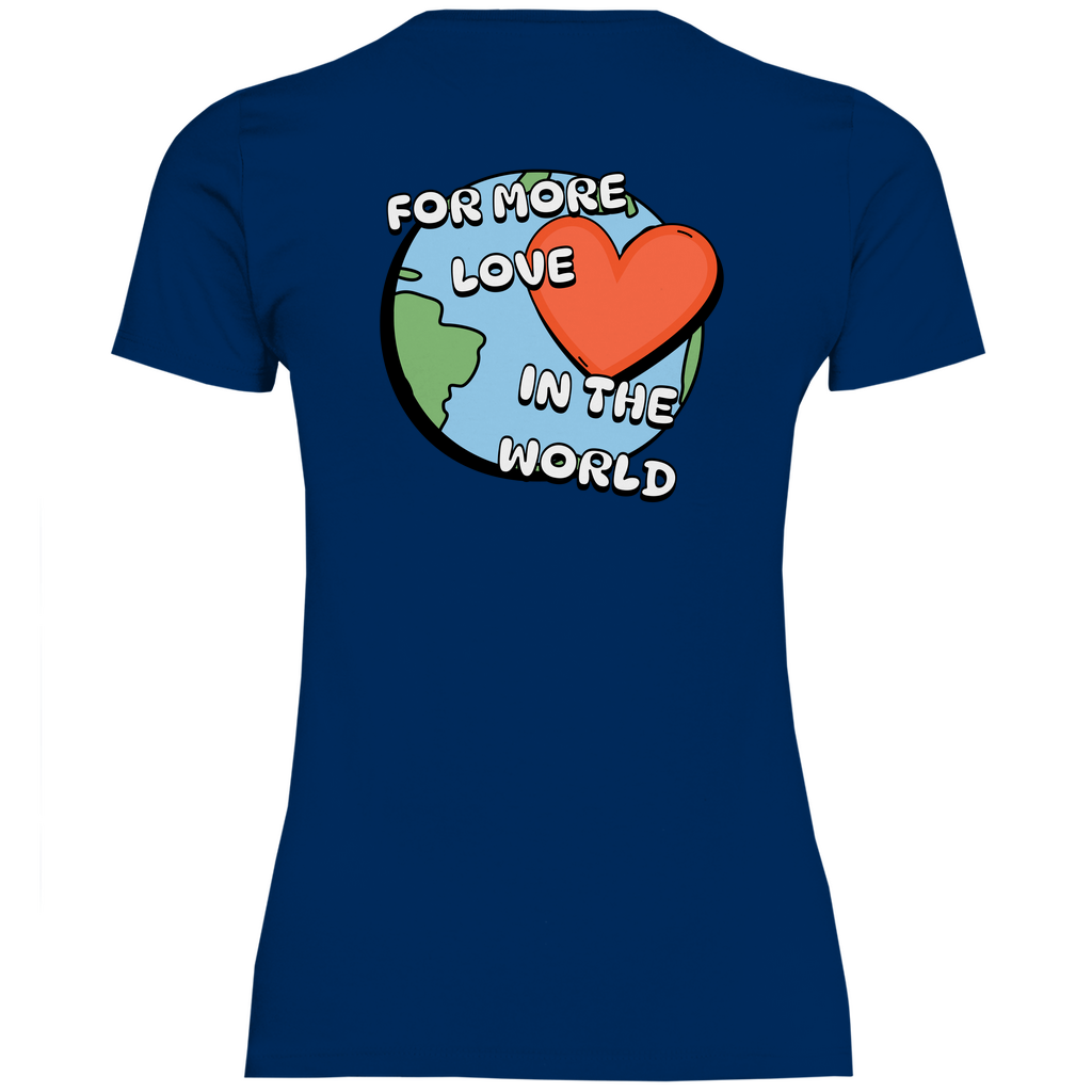 T-Shirt Damen - World