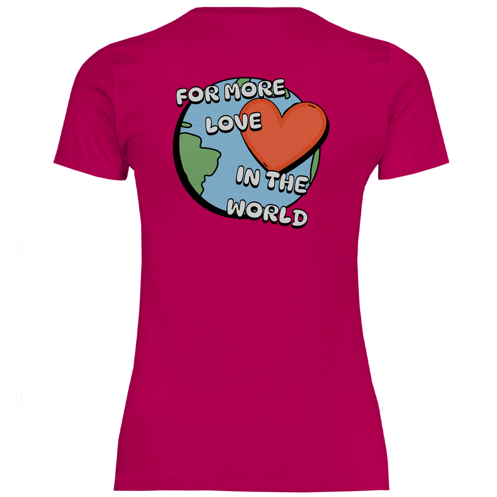 T-Shirt Damen - World