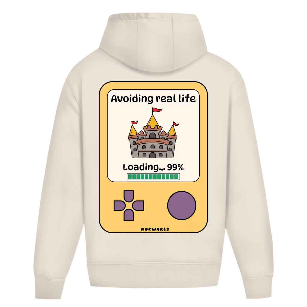 Hoodie ohne Kordel - Avoiding