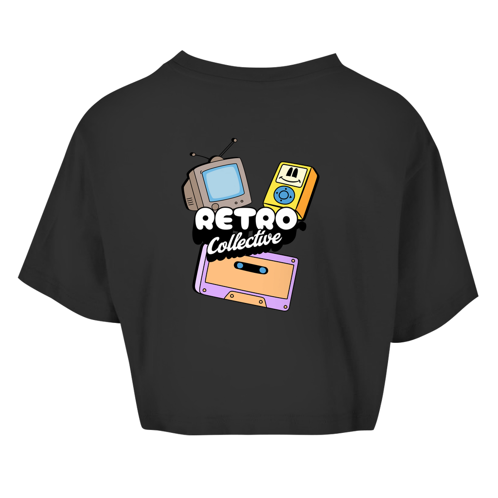 Crop Top Oversize - Retro