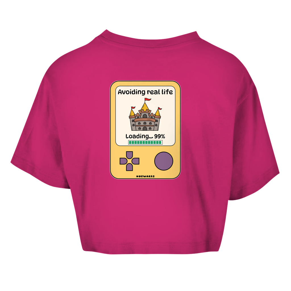 Crop Top Oversize - Avoiding