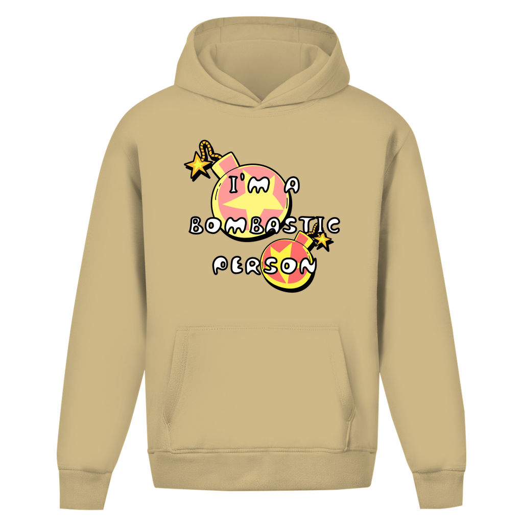 Hoodie ohne Kordel - Bombastic