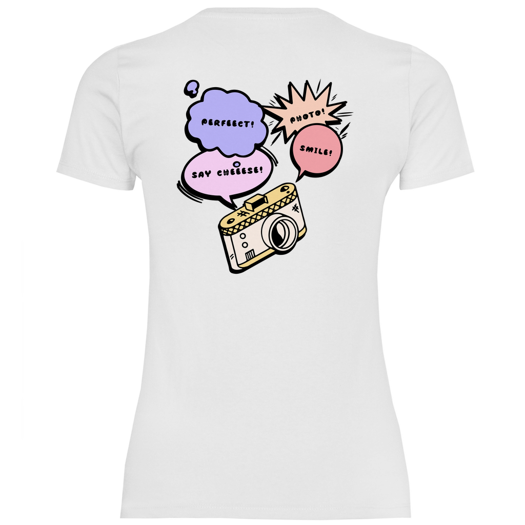 T-Shirt Damen - Camera
