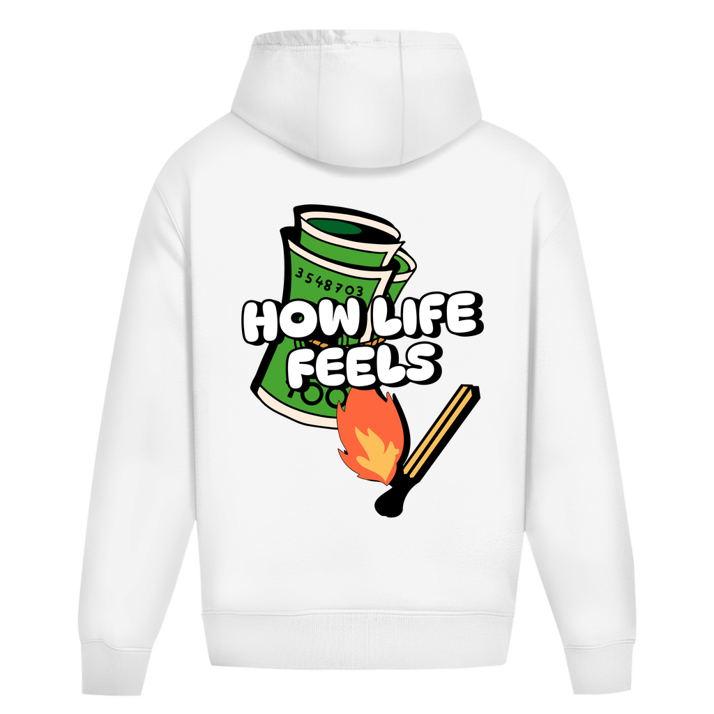 Hoodie ohne Kordel - Money