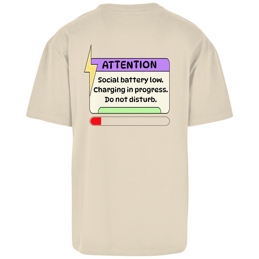 T-Shirt Oversize - Attention