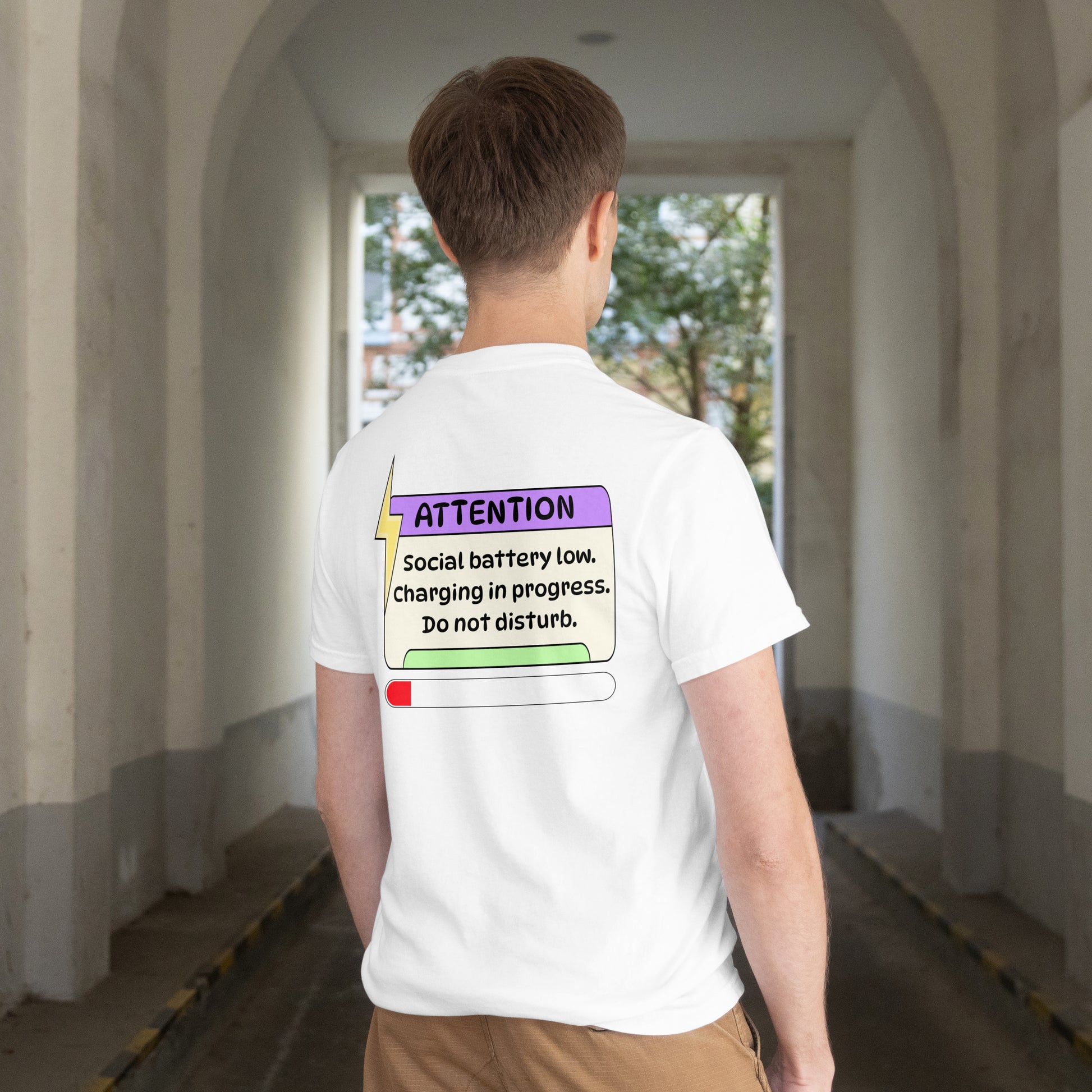 T-Shirt Herren - Attention