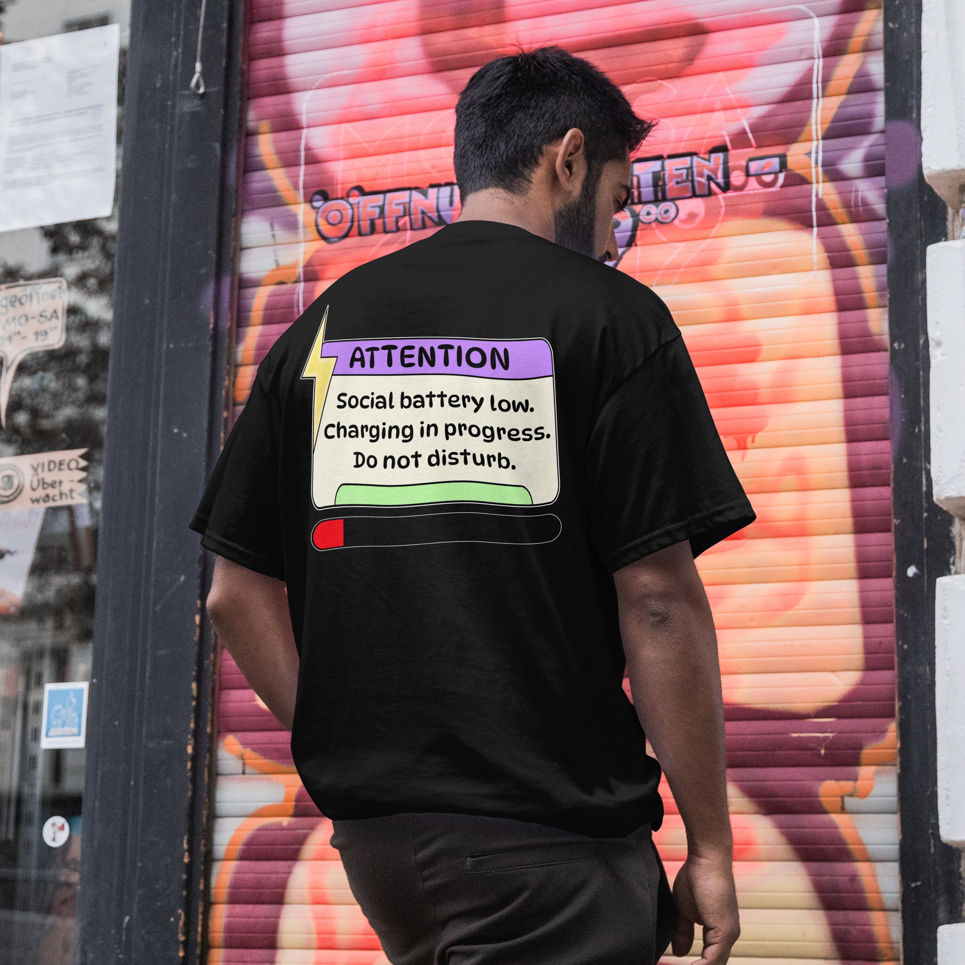 T-Shirt Oversize - Attention