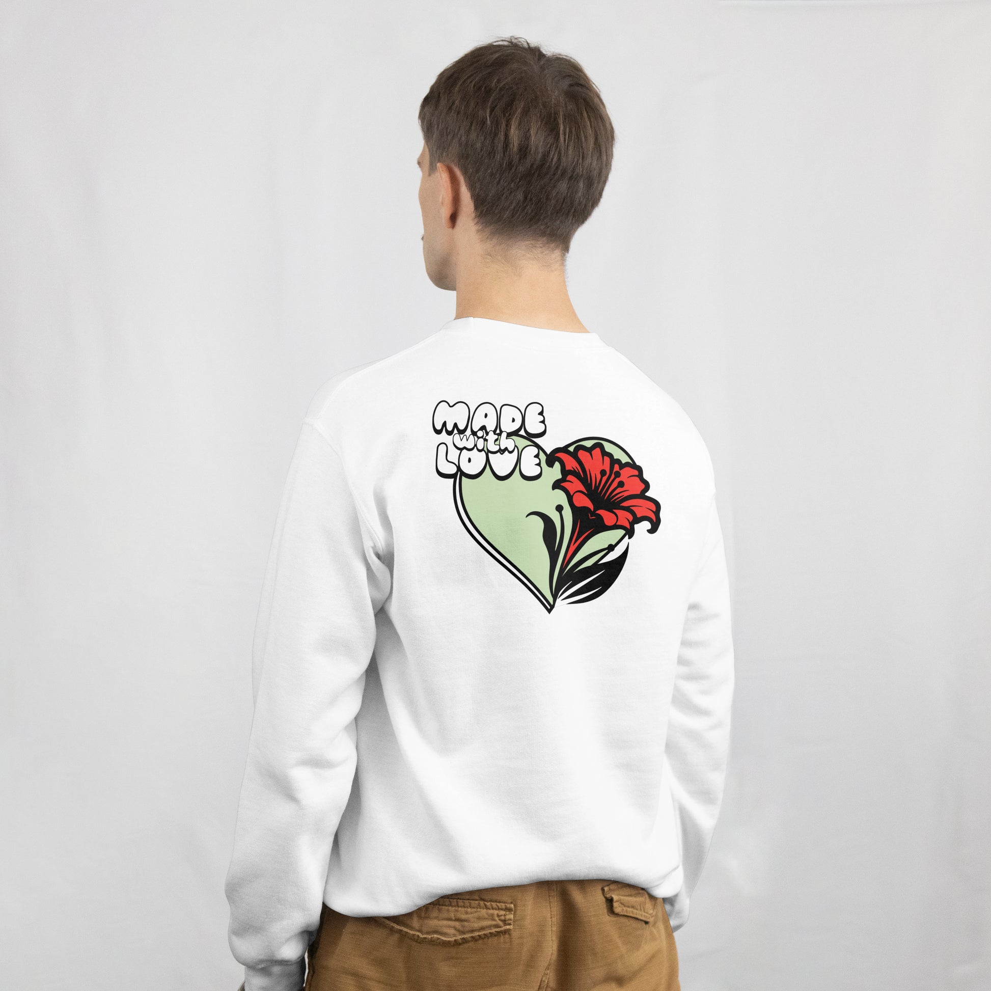Sweatshirt Herren - Flower
