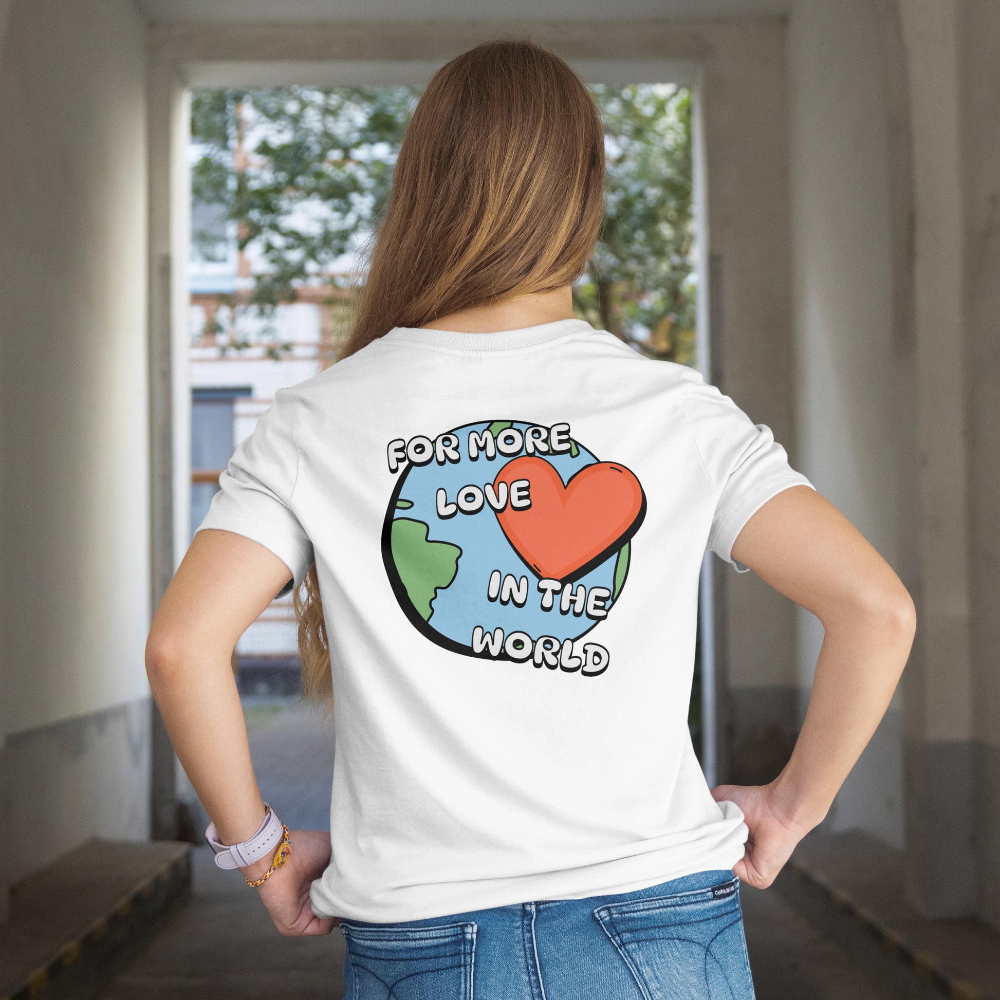 T-Shirt Damen - World