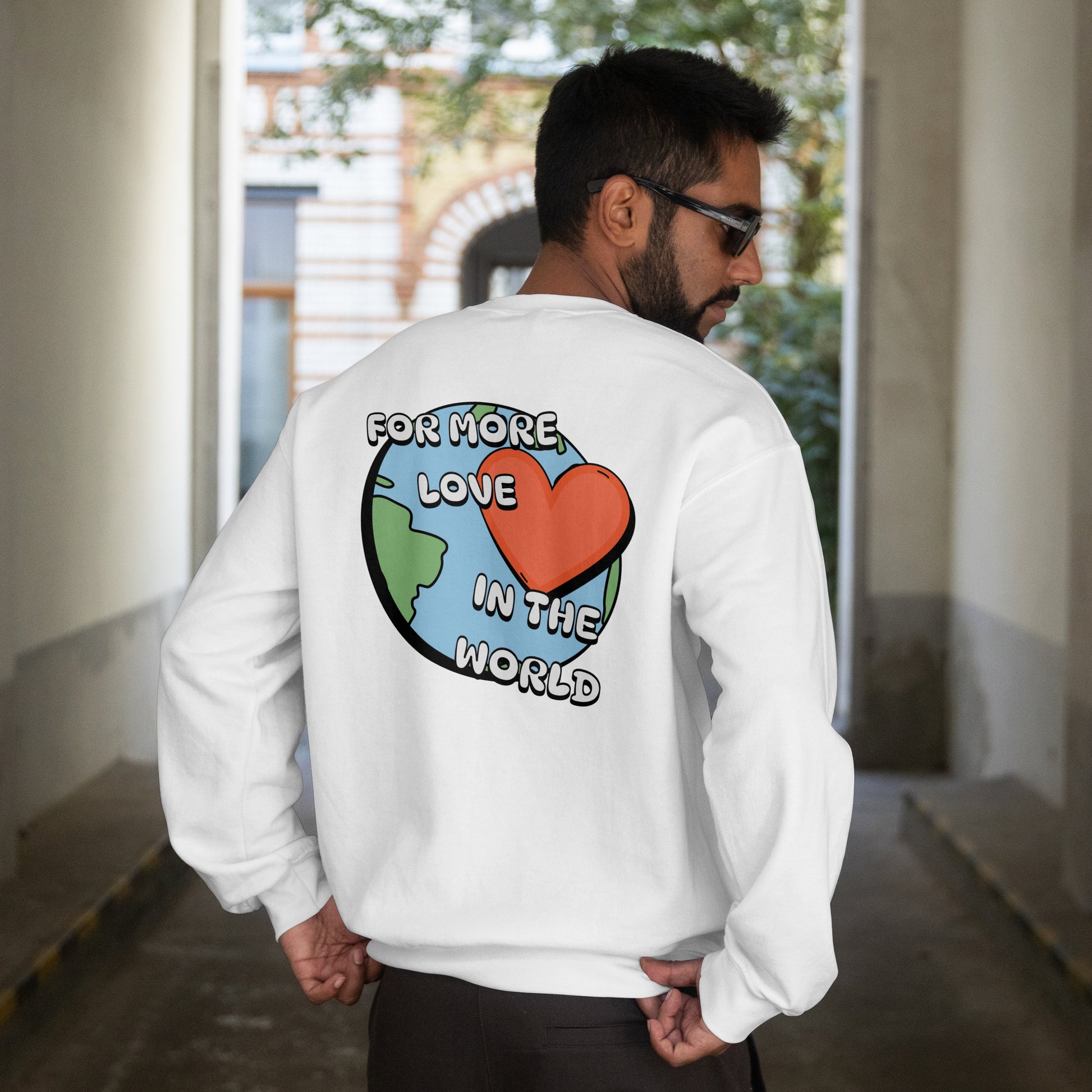 Sweatshirt Herren - World